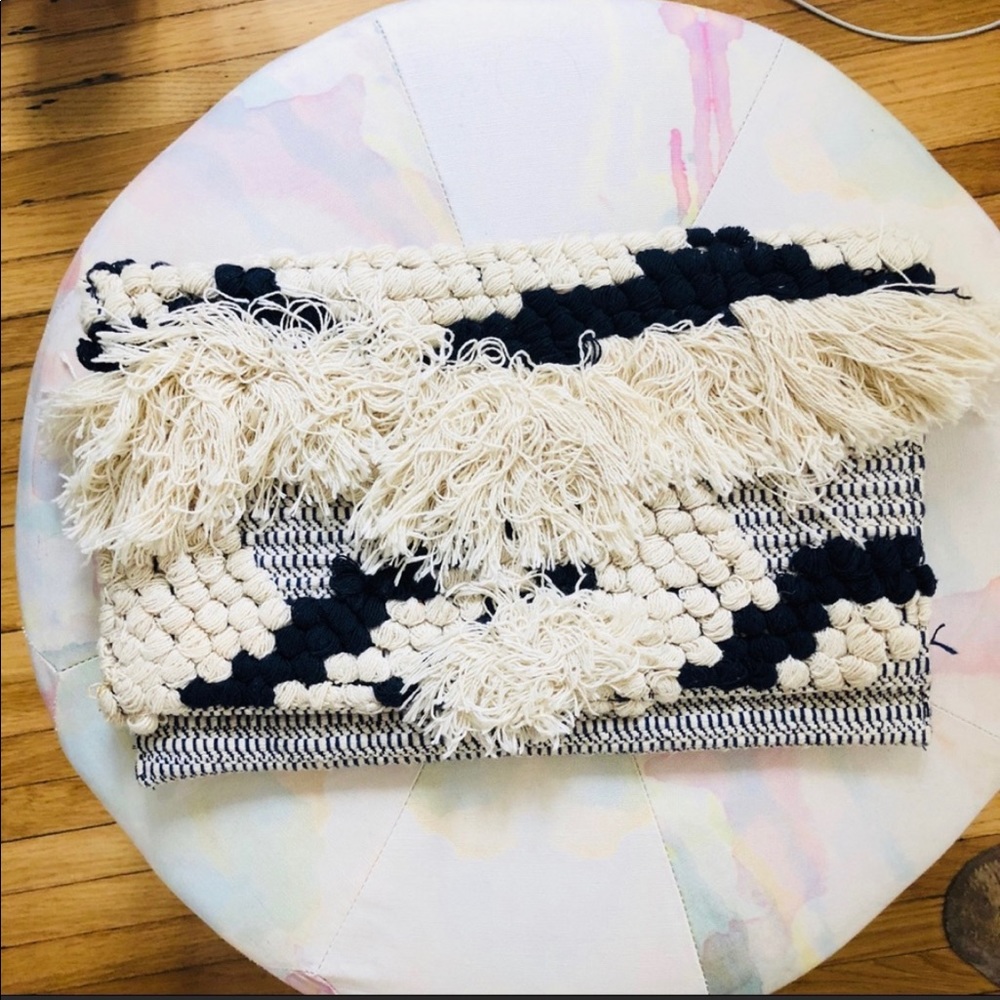 Macramé clutch purchased in Greece ✨